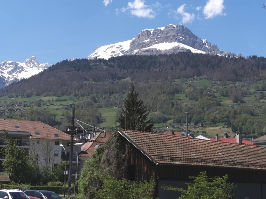 Super Appartement Cocooning Vu Mont Blanc Sallanches Exterior photo